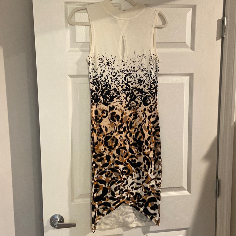 Beautiful Bebe Leopard Dress